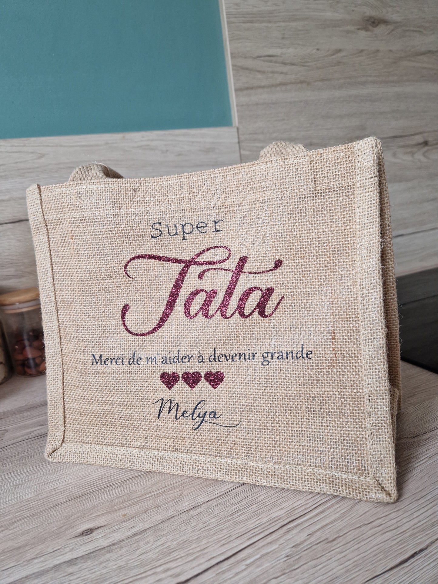 Petit sac jute