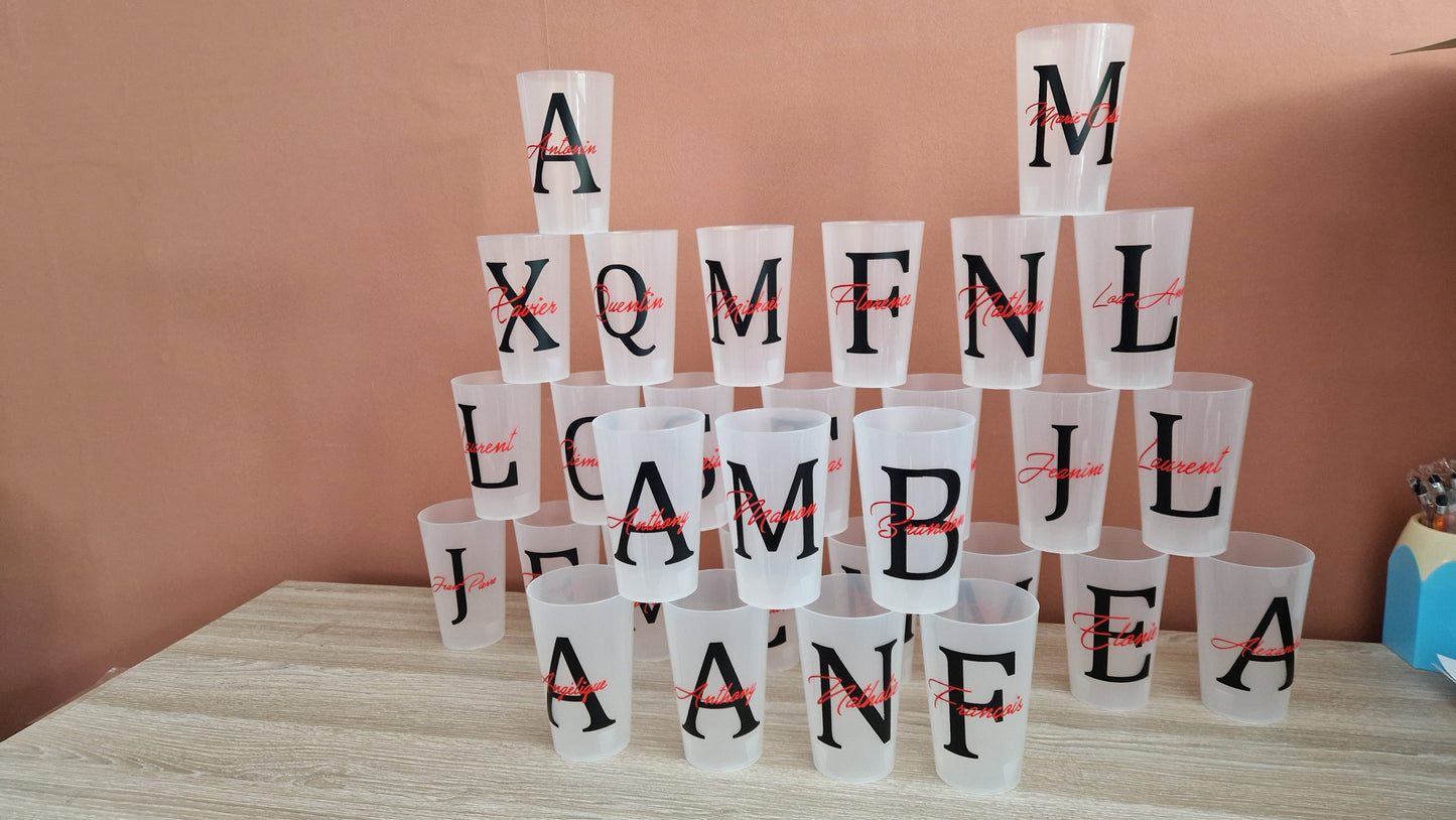 Gobelets recto