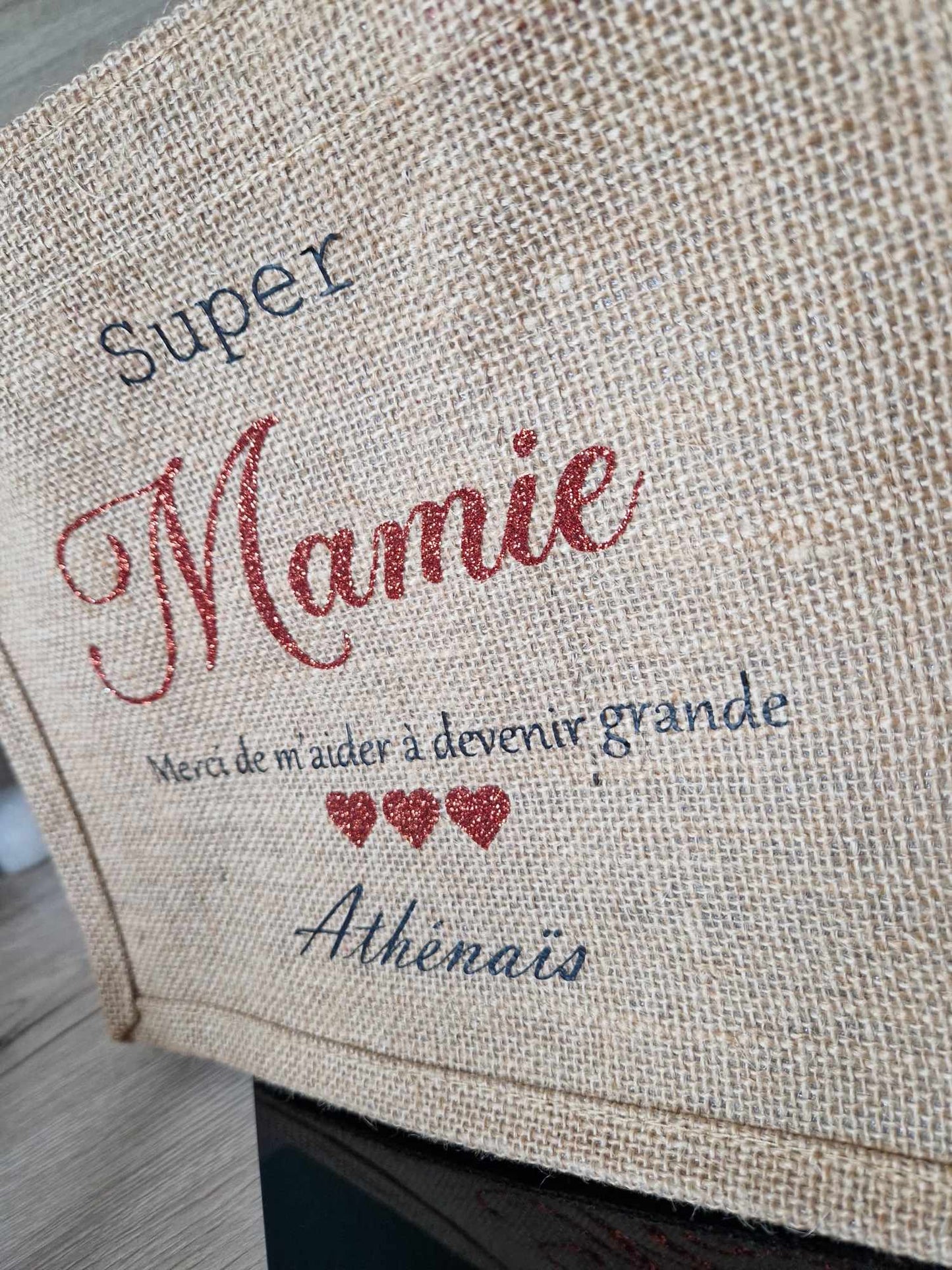 Petit sac jute