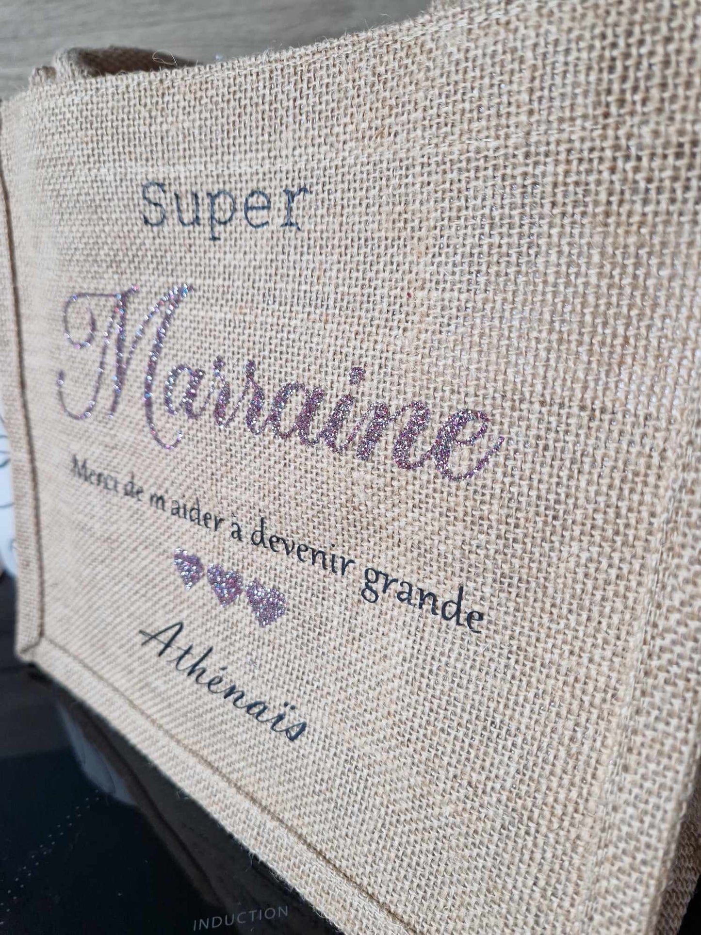 Petit sac jute