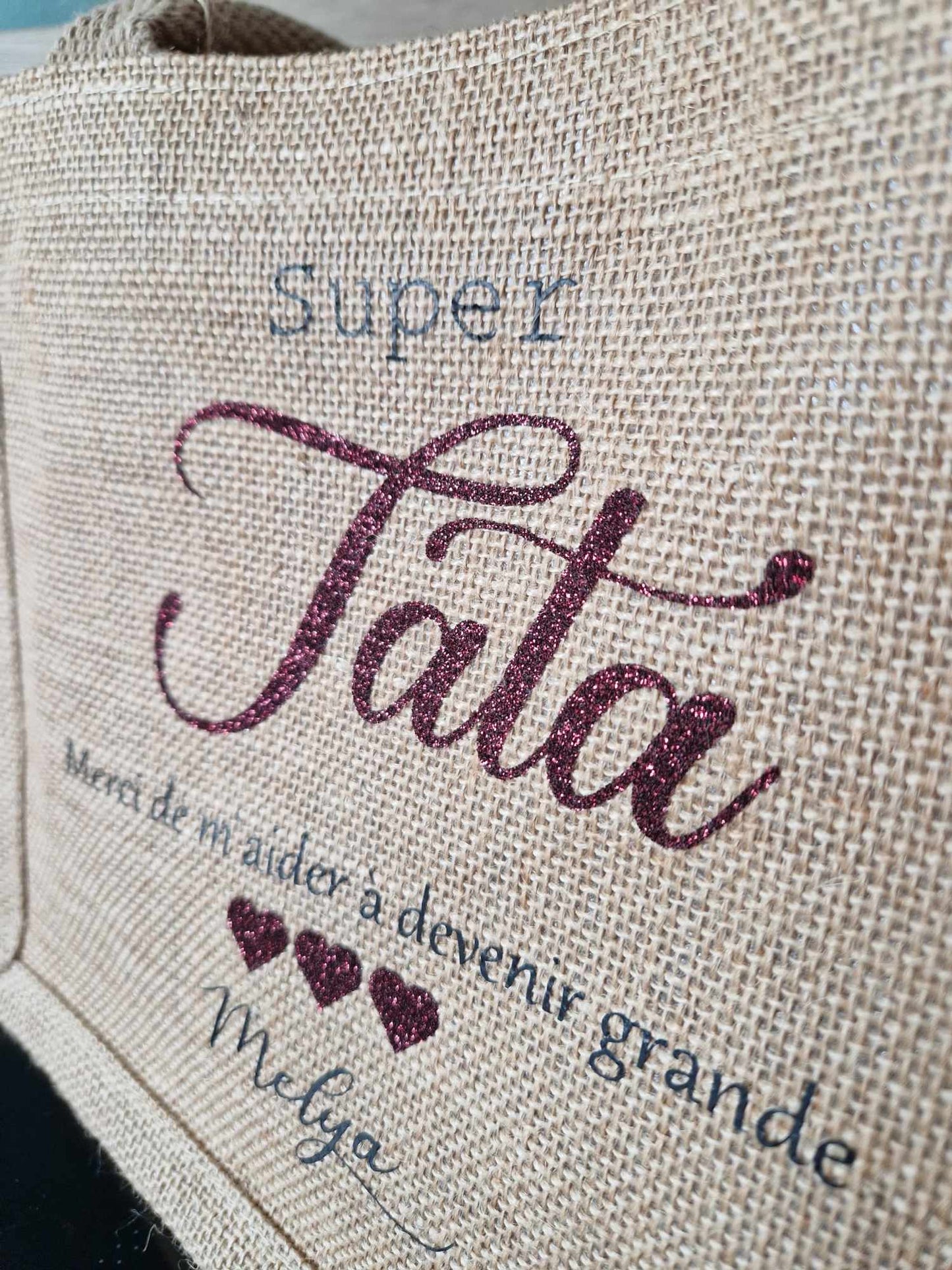 Petit sac jute