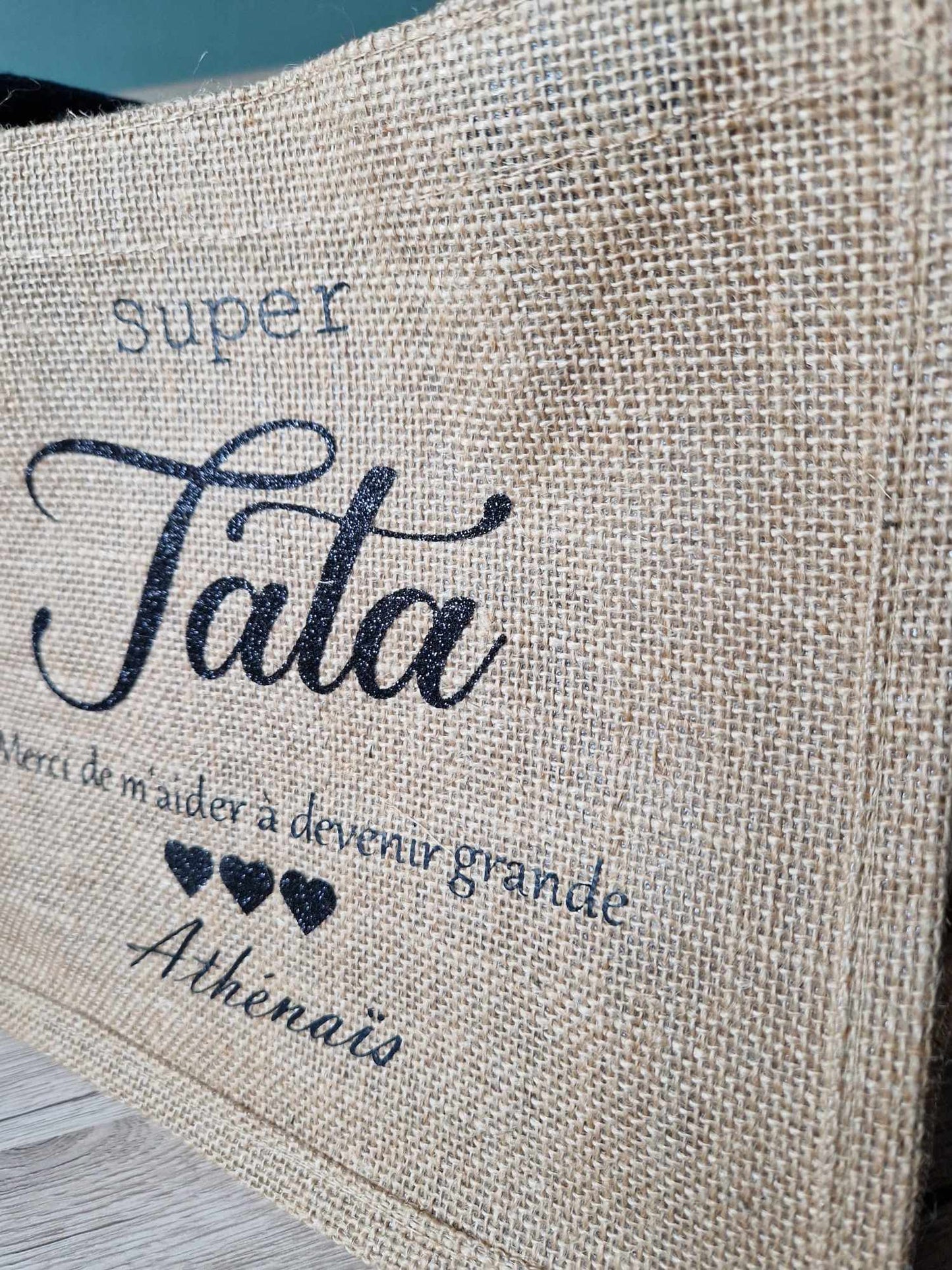Petit sac jute