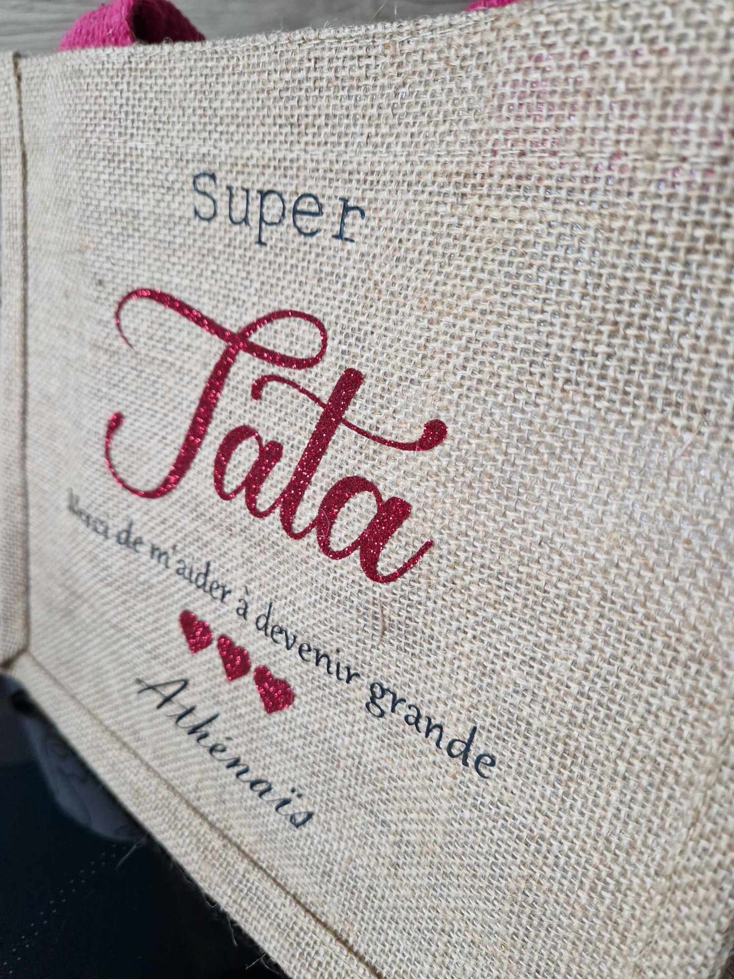 Petit sac jute