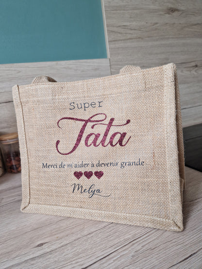 Petit sac jute