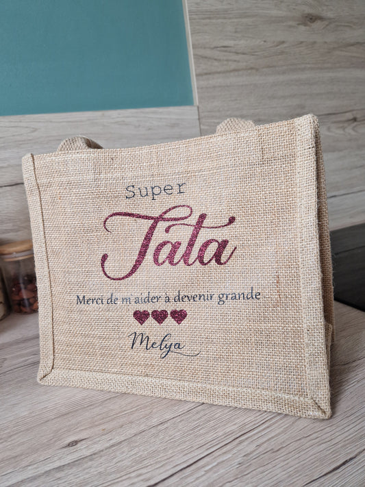 Petit sac jute