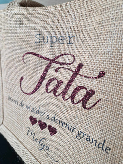 Petit sac jute